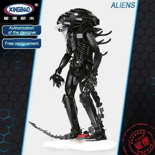 Alien Xenomorph Warrior Building Bricks Toy Set 2020 pcs (04001) Brand New
