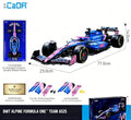 CADA 1:8 Double Eagle Alpine F1 Racing Car Building Blocks Gift Set 2173 Pcs New