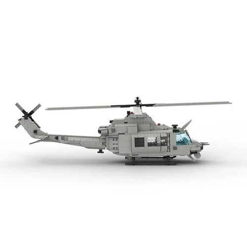 MOC-141242 UH-1Y Venom Military Helicopter Aircraft Model 1070 Pcs