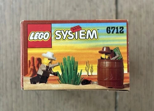Vintage Lego System Sheriff's Showdown 6712 Wild West - Brand NEW & Sealed