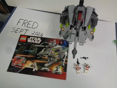 Star Wars LEGO AT-AP Walker 7671 - 392pcs 100% - 2008 Clone Wars - Retired