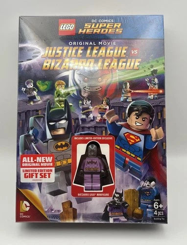 MEOW DC Super Heroes Justice League Vs Bizarro League With Batzarro Minifigure