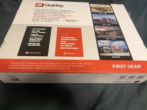 QuikTrip QT Convenience Store Building Block Set 1,365+ pcs