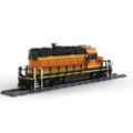 MOC-66357 SD28P Locomotive Train with Power Motor Building Blocks Set 1233 Pcs