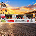 Carrera Mario Kart RC Mini Racers 3-Pack Mario Yoshi Peach 1:50 Scale 2.4GHz NIB