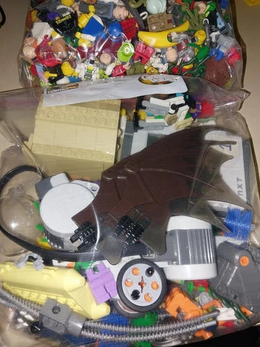 Lego 3+ pounds figures & other special pieces USED NXT