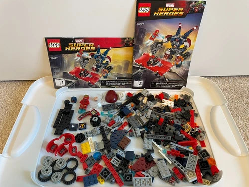 LEGO Marvel Iron Man / Avengers Sets 76029, 76031, 76077, 76140 w/ Hulk, Ultron!