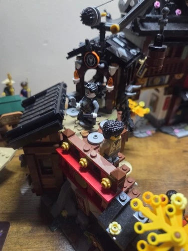 MEOW NINJAGO LEGENDS Old Town Set 100% Complete No Box