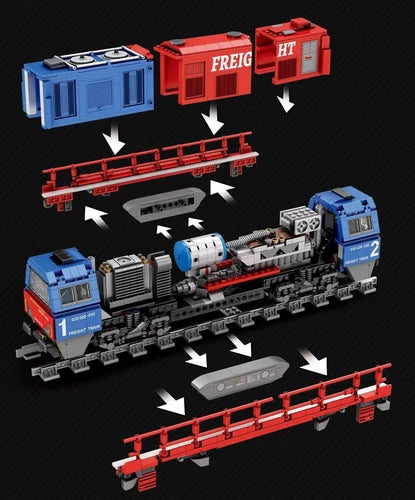 REOBRIX #66021 - G2000 Diesel Engine - Building Block Set