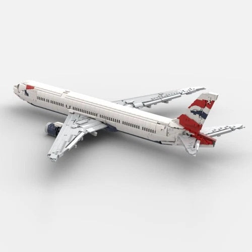 MOC-227119 Airplane with Working Flaps 2271 Pieces Building Blocks Toys Set
