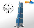 MOC-183374 30 Hudson Yards 1:800 Building blocks Set Model Gift Set 3090 pcs