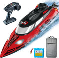 18.5" Remote Control Boat for Adults, 21+ MPH Fast RC Boats for Kids, High Speed