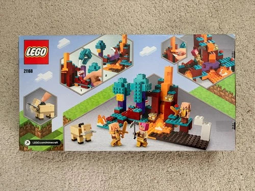 LEGO Minecraft: The Warped Forest (21168) & The Ruined Portal (21172) - Sealed
