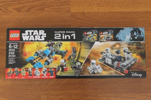 *NEW* LEGO 66556 Star Wars Super Pack 2 in 1 with 75167 & 75166 Sealed. Great!