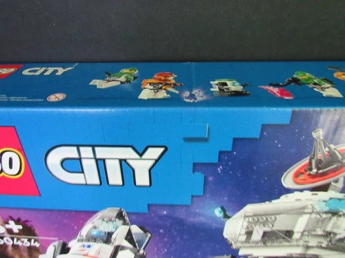 New LEGO CITY Space Base & Rocket Launchpad 60434 Spaceship Crane Aliens Robot