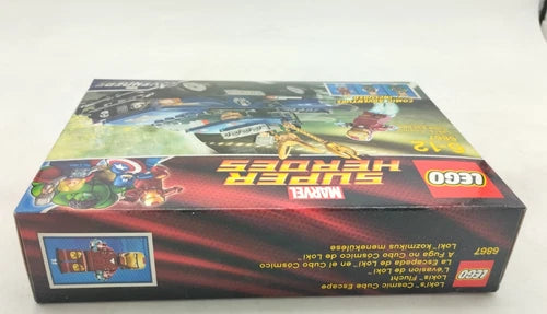LEGO 6867 Loki's Cosmic Cube Escape MISB NEW EOL MARVEL Avengers Iron Man Super