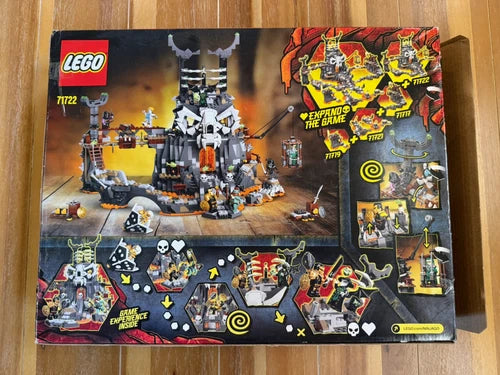MEOW Ninjago Skull Sorcerer's Dungeons 71722 1171pc New Damaged Box Bags Sealed