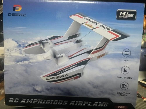 DeeRC Amphibious Airplane.. WORKS On Water, Air And Land! (RC)