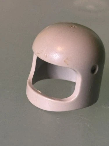 Lego Light Gray Spaceman Space Helmet Knight Helmet Rare Piece Read Description