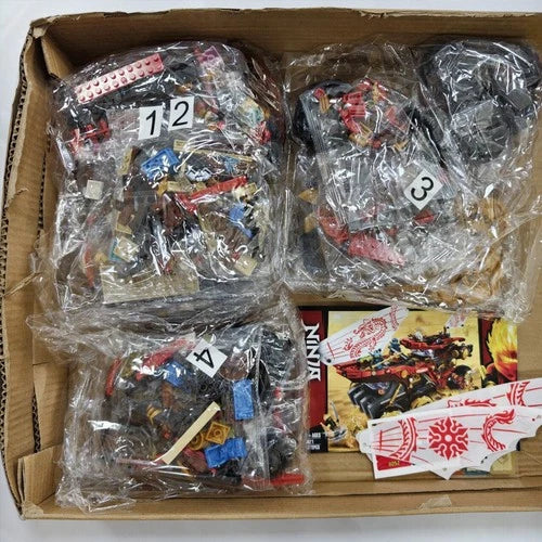1178pcs Land Bounty Building Blocks Model MOC70677 Toys