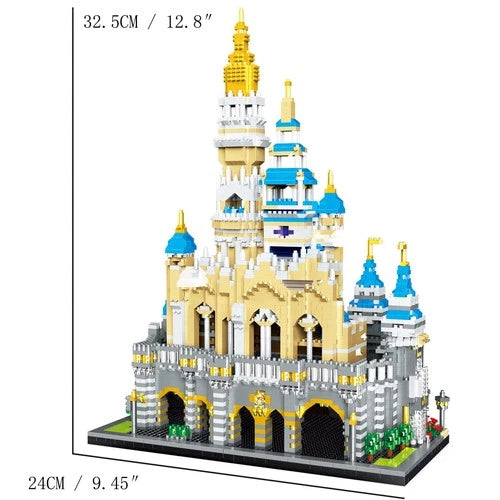Fairyland Castle Building Blocks Set (5297Pcs) European Architecture Model Ed...