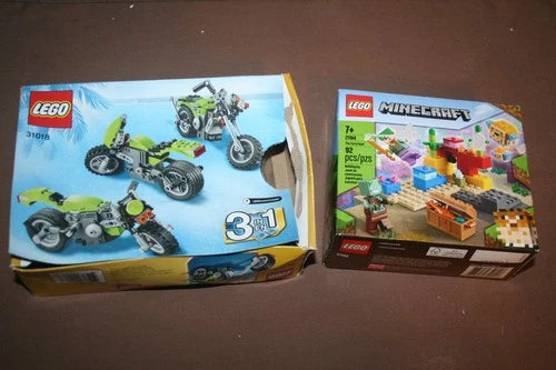 LEGO Minecraft The Coral Reef 21164 And Lego Creator 31018