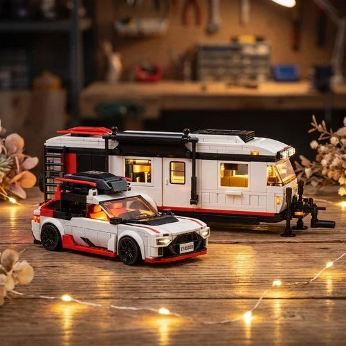 RS6 Camper Car Building Blocks Set 60445 42236 42210 42242 42177 77984 42176