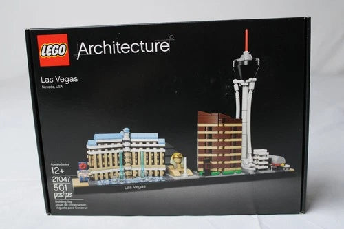 Lego Architecture: Las Vegas 21047 New Factory Sealed 501pcs \*Retired\*