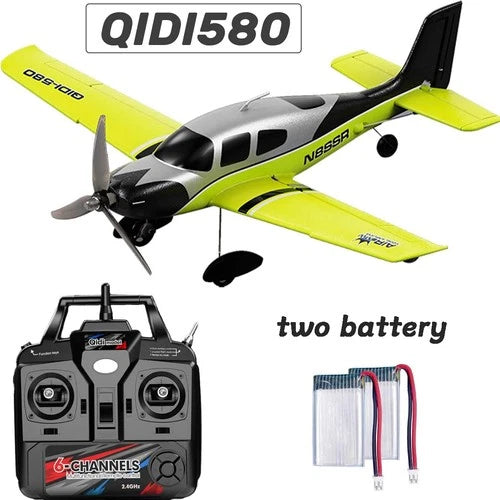 QIDI580 SR22 RC Plane 2.4G 520mm Wingspan w/Brushless Motor Stunt Foam Aircraft