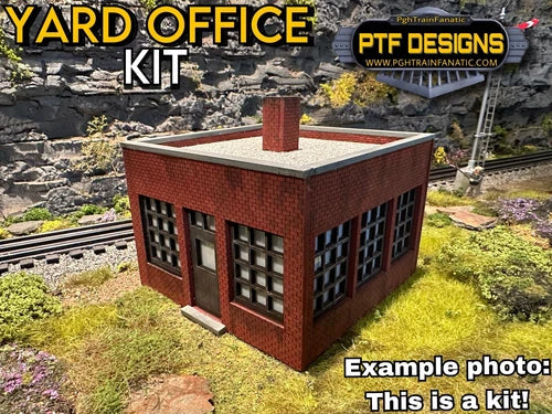 O Scale YARD OFFICE Building KIT - Use With Millhouse Turntable - MTH LIONEL