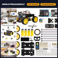 STEM Robotics Kit for Kids 8-16, Smart Coding Robot Car, Arduino Compatible, App
