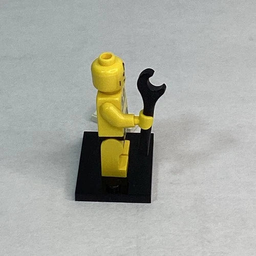LEGO Collectible Minifigures Series 1 Demolition Dummy - RARE Factory Test Print
