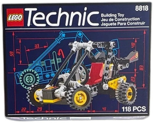LEGO Technic 8818 Mini Digger 118 PCS Vintage 1994 Building Toy Set