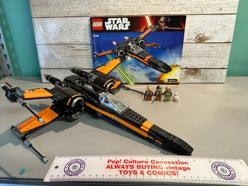 Lego Star Wars Poe's X-Wing Fighter Near Complete With All Minis Inv-1311