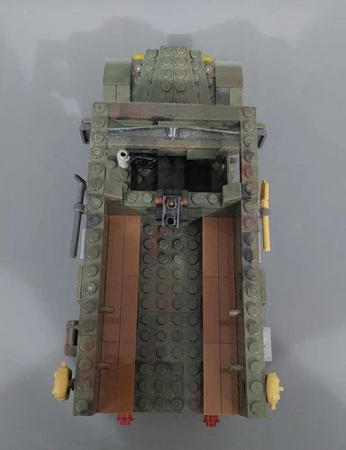 Mega Bloks Call of Duty Half Track Ambush Incomplete