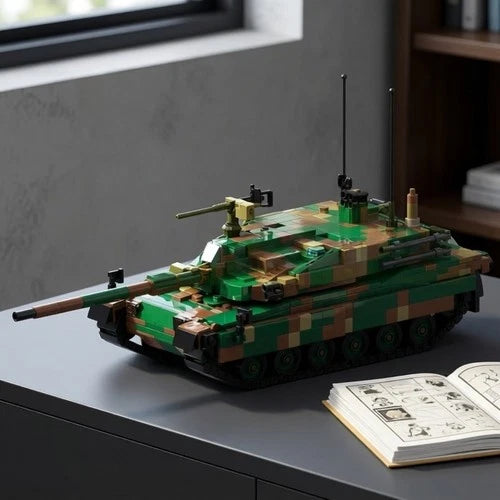 MOC-200196 Tank Military Series DIY Model building blocks Toys Christmas gift