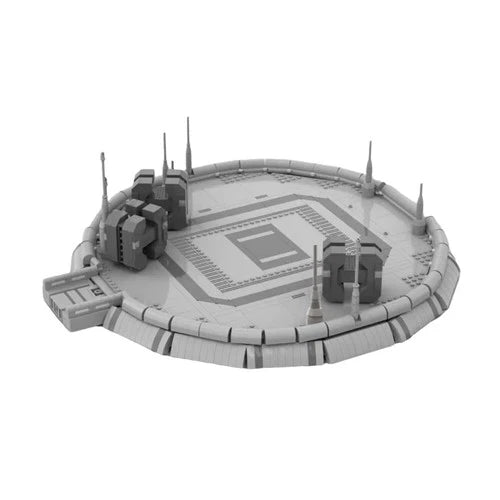MOC Landing Platform Compatible with 75060 Slave 1 & 75021 Republic Gunship Set