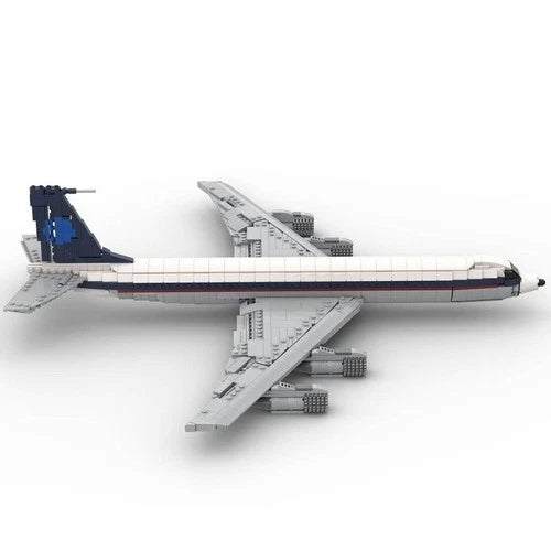 MOC-107665 1:80 Scale 707-Saha Airlines Jetliner Aircraft Model 1559 Pcs