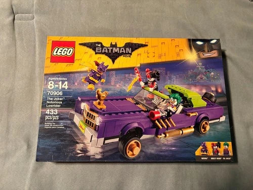 LEGO 70906 The Joker Notorious Lowrider Batman Movie NEW SEALED Retired 433pc