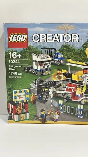 LEGO Creator Expert: Fairground Mixer (10244) amusement park NEW SEALED RETIRED!