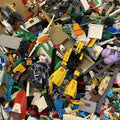 LEGO 18 lbs Pounds Random Parts Pieces Building Plates Blocks Washed Bulk Lots