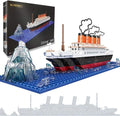 Historical RMS Titanic 3D Puzzle - 548 Durable Building Blocks for Creative Fun!