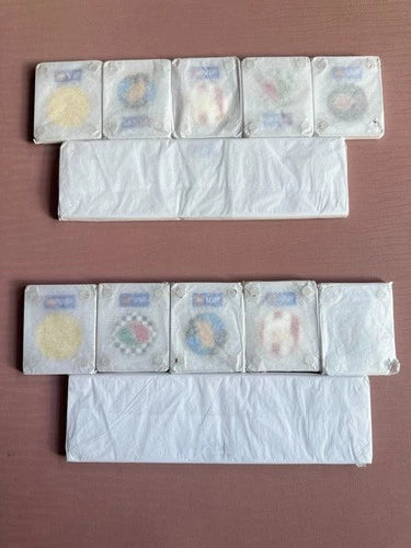 Sealed Complete 5 LEGO VIP Coins + Display Case