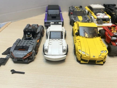 LEGO Speed Champions Car Lot 15 Vehicles - Ferrari Porsche McLaren Nissan Racing
