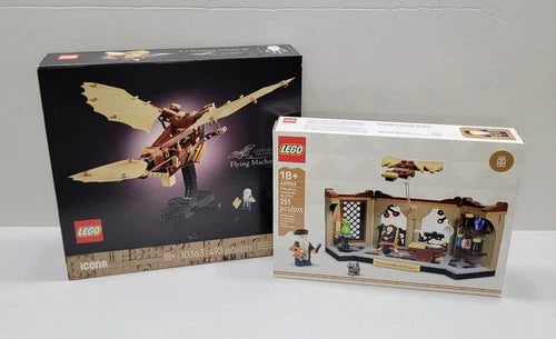 LEGO Icons: Leonardo Da Vinci's Flying Machine 10363 BUNDLED w/40902 GWP NISB