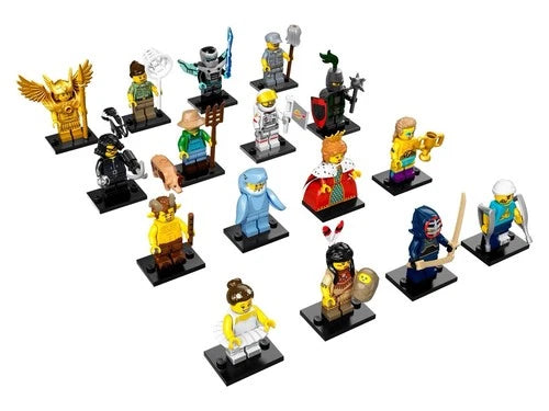 LEGO 71011 Series 15 Minifigures. Complete Set of 16 Sealed Packs. New.