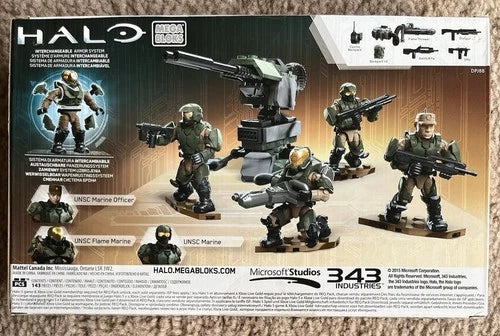 2015 Mega Bloks Halo UNSC Yankee Squad REQ Pack New Sealed 143 Pieces DPJ88