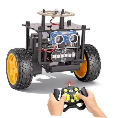 Smart Robot Car Kit, Robotics for Kids Ages 8-12 12-16 \| STEM Toy for Black