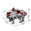 Motorized Walking AT-TE with Power Functions 555 Pieces Building Blocks Set
