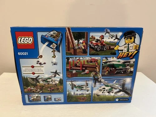 MEOW City Cargo Heliplane Set 60021 New Sealed Retired 393 Pieces